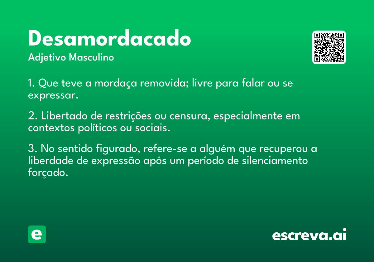 desamordacado