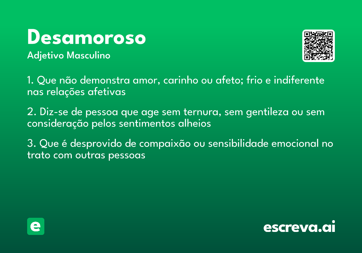desamoroso