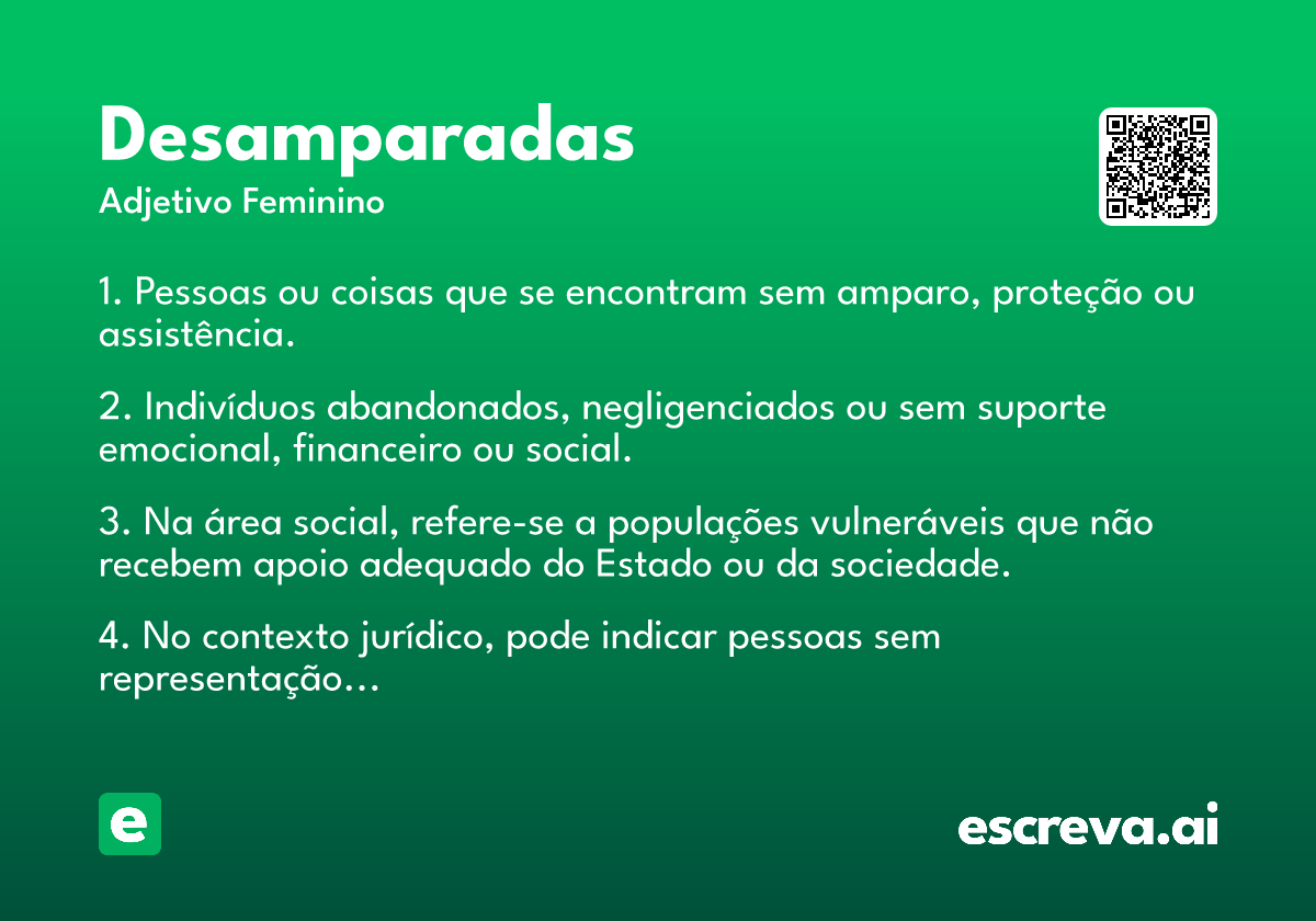 desamparadas