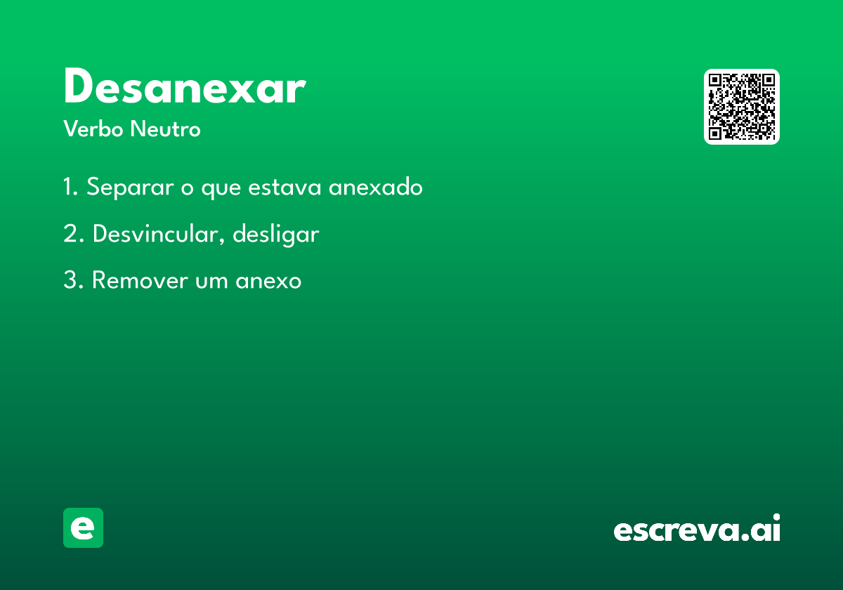 desanexar