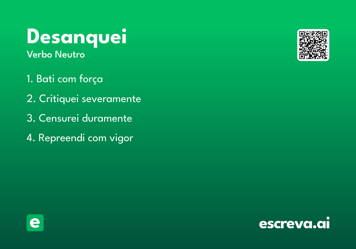 desanquei