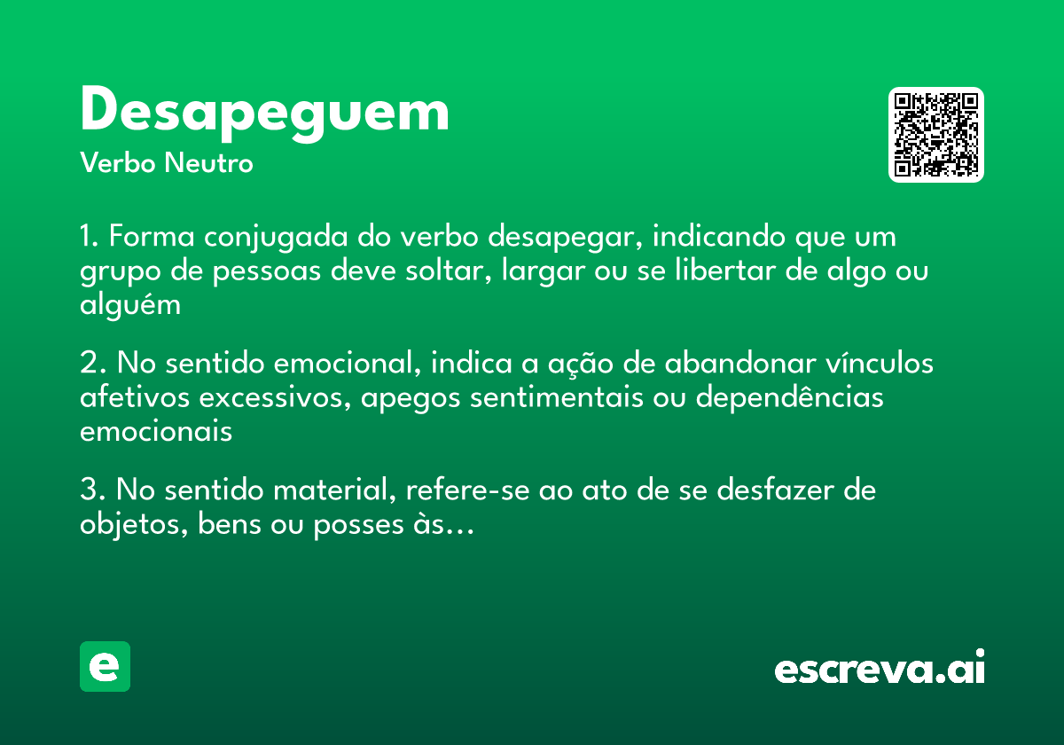 desapeguem