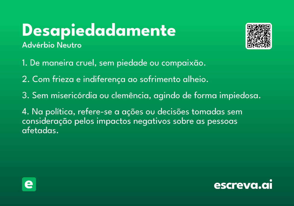 desapiedadamente