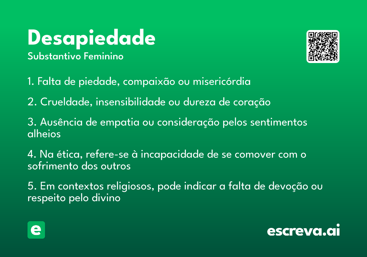 desapiedade