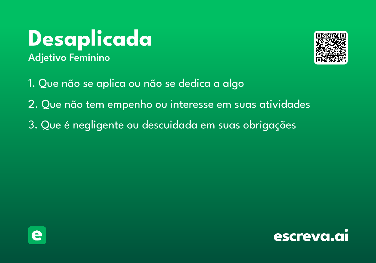desaplicada