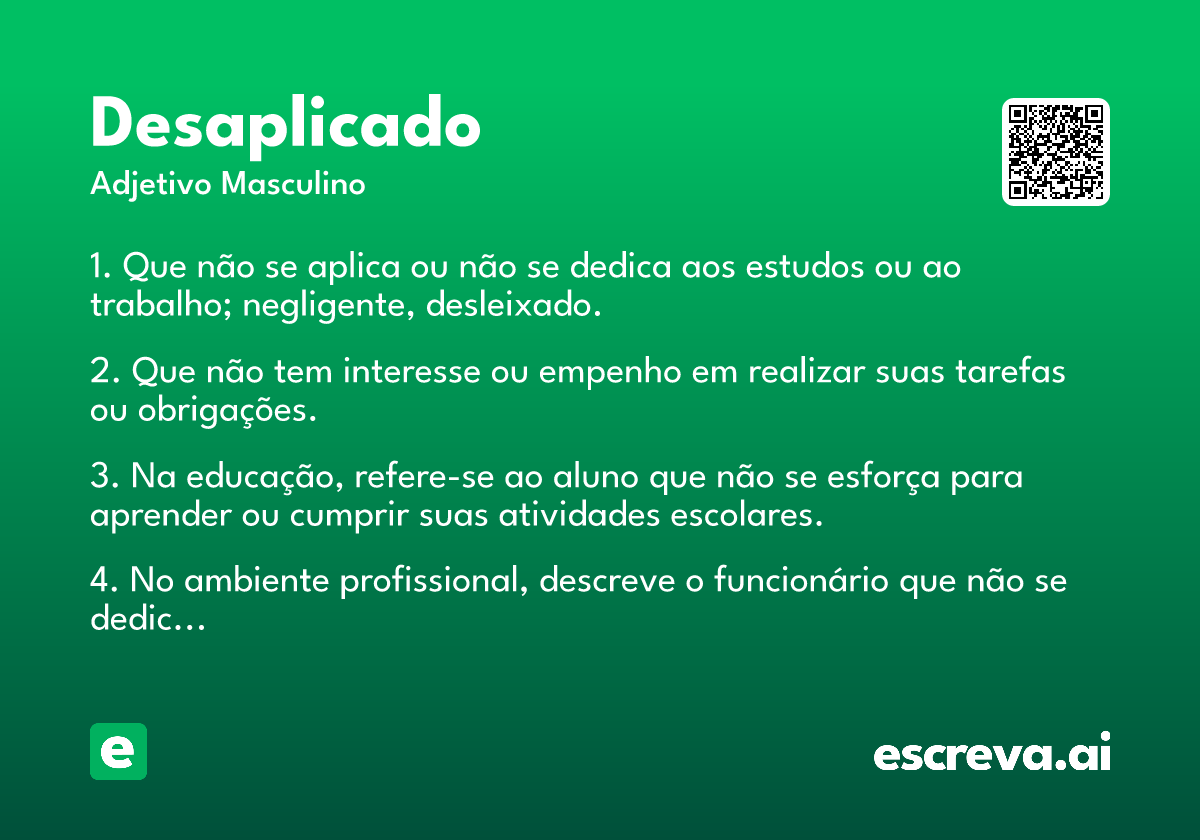 desaplicado
