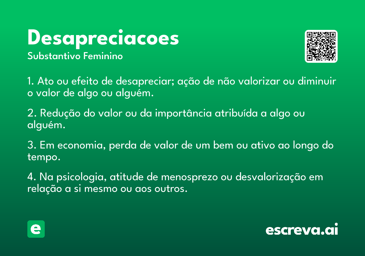 desapreciacoes