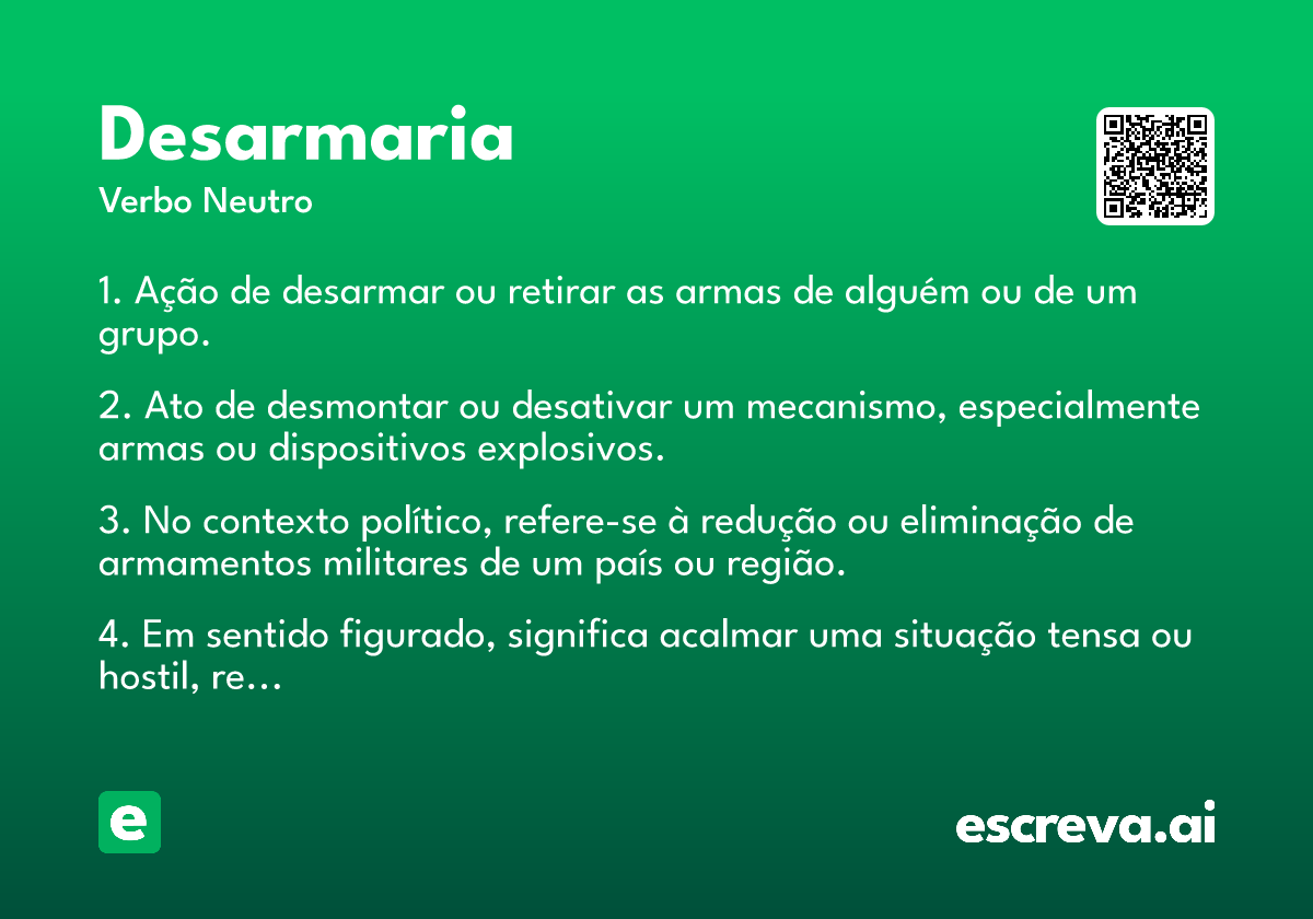 desarmaria