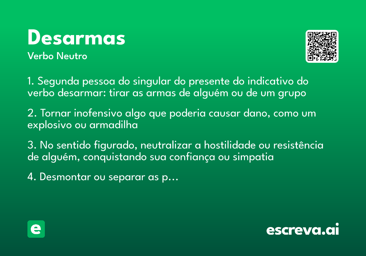 desarmas