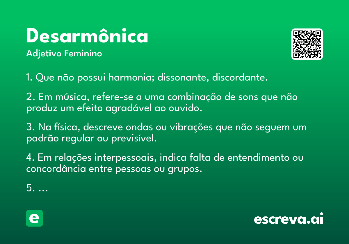 desarmônica