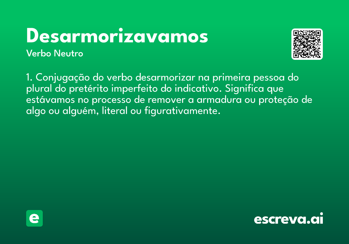 desarmorizavamos