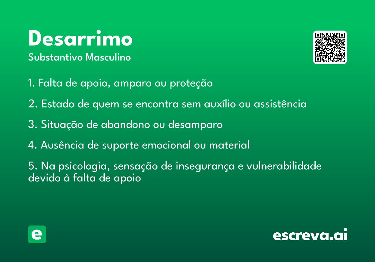 desarrimo