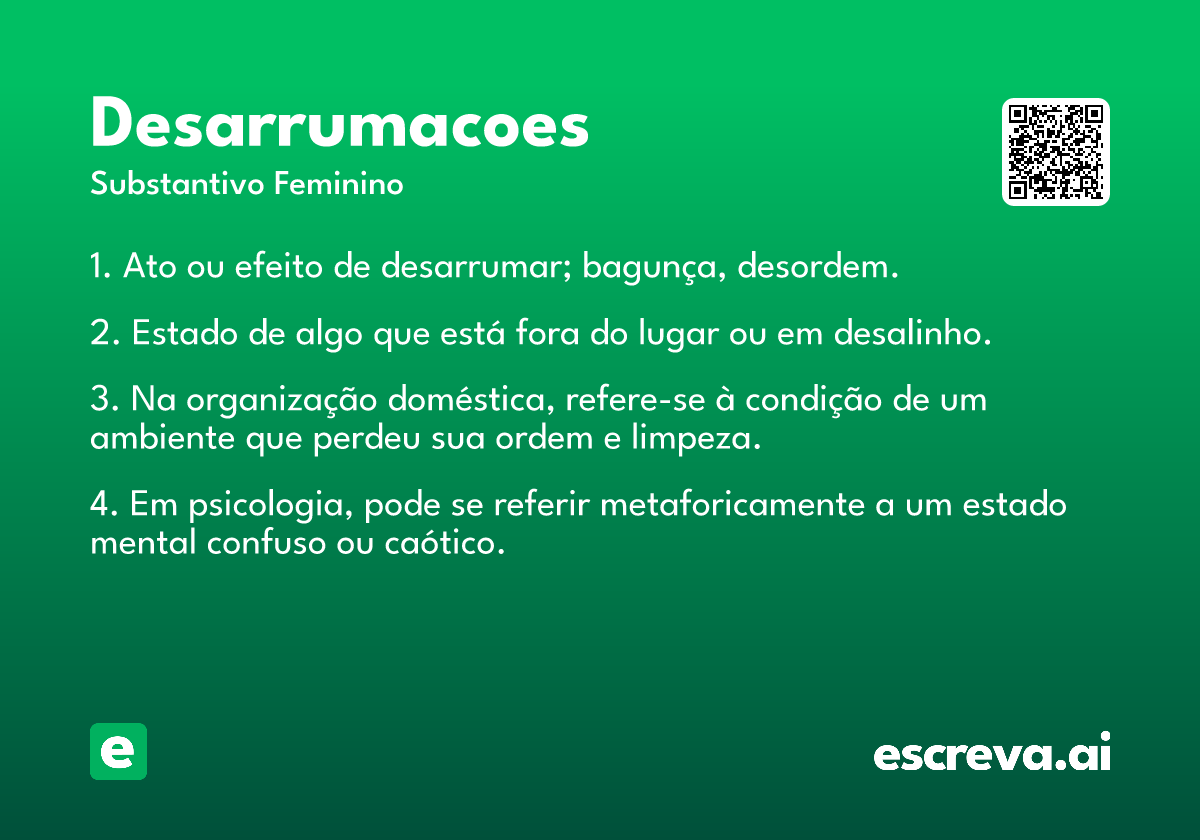 desarrumacoes