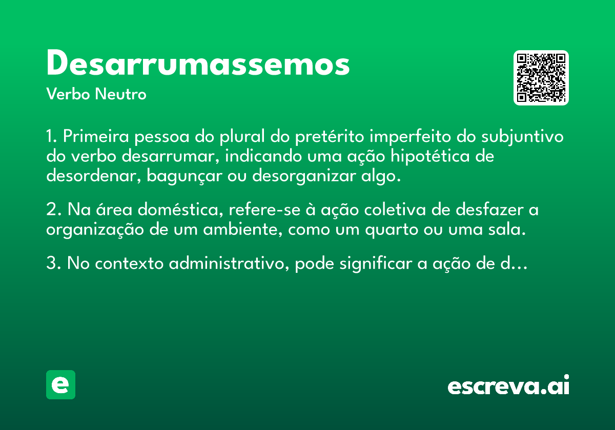 desarrumassemos
