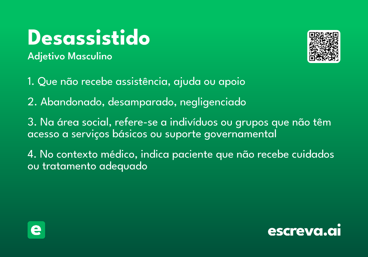 desassistido