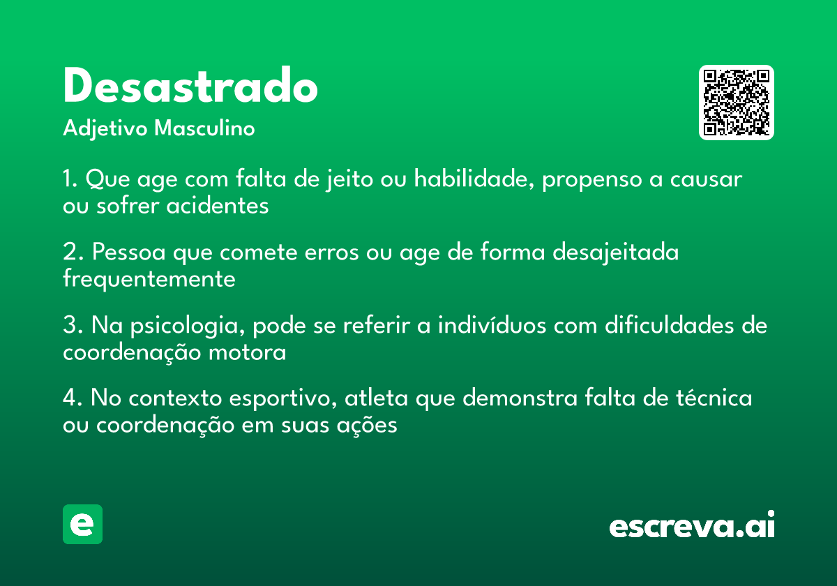 desastrado