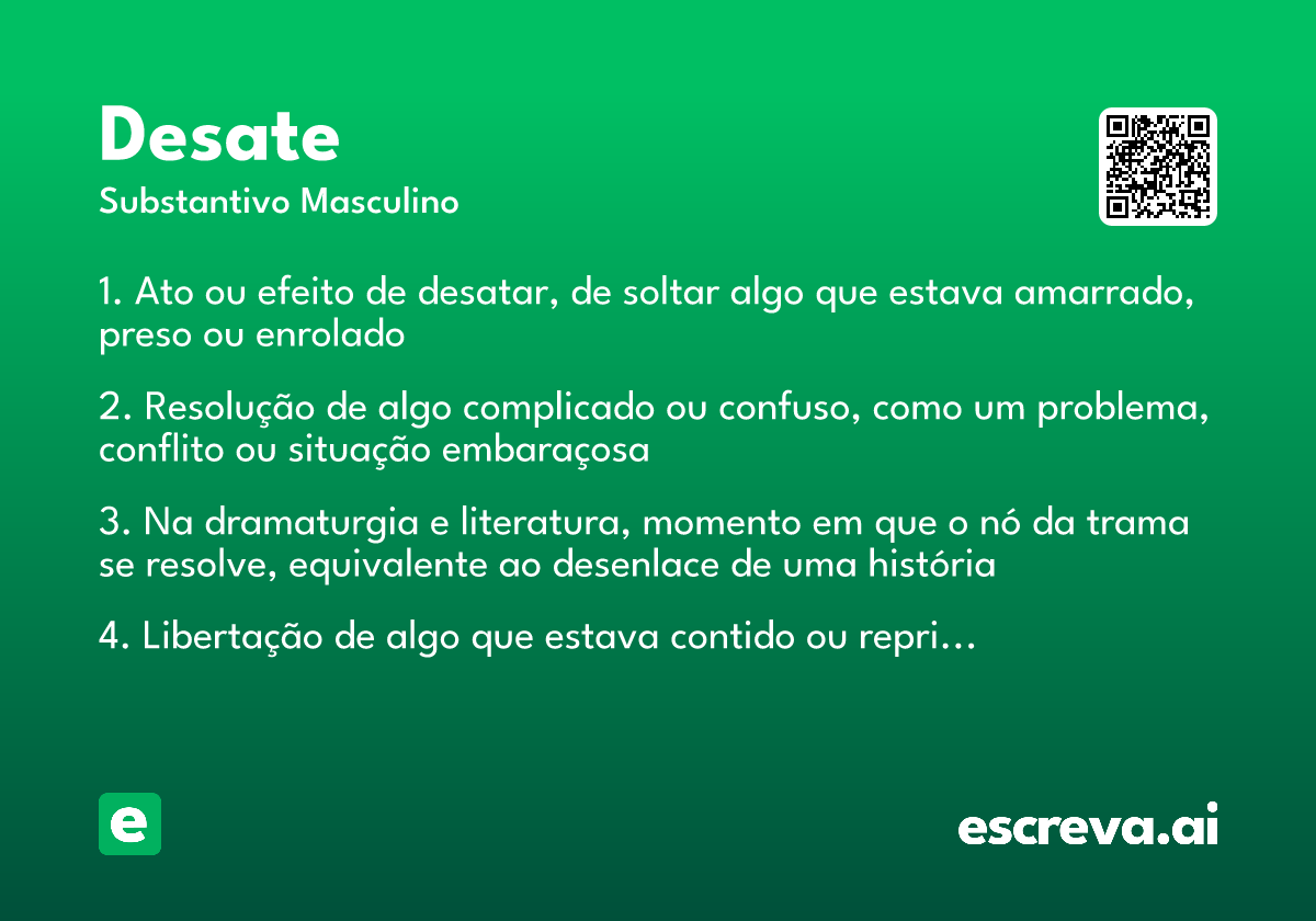 desate