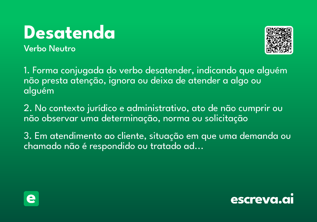 desatenda