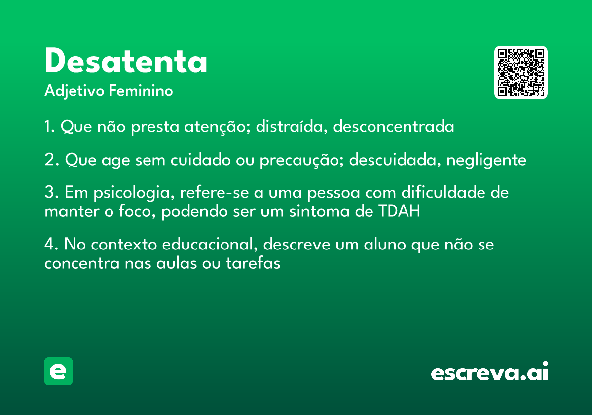 desatenta
