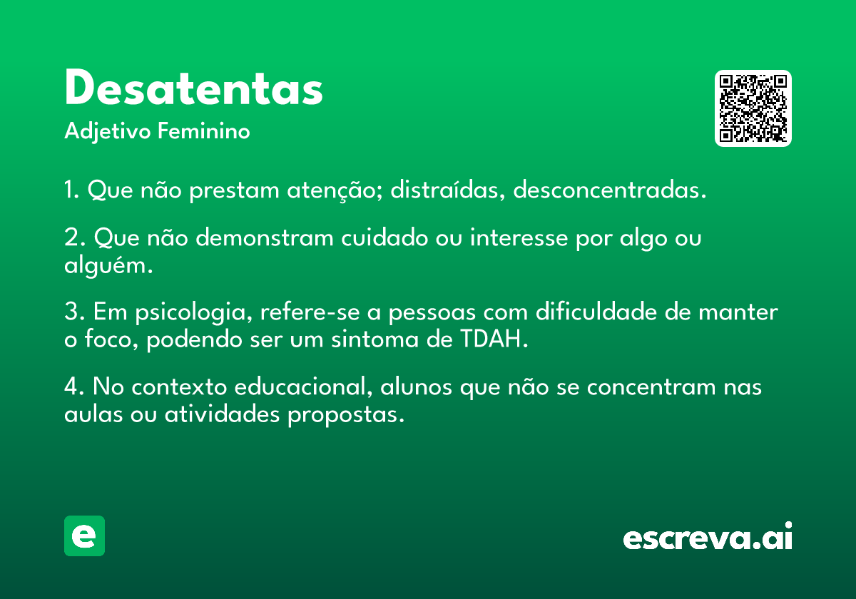 desatentas