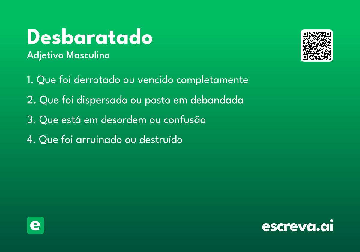 desbaratado