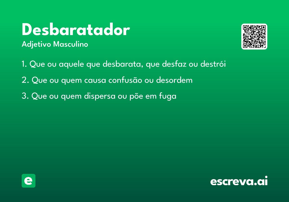 desbaratador