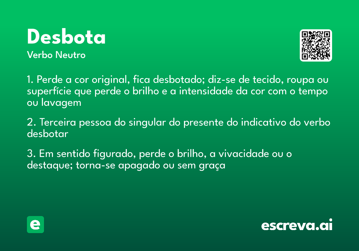 desbota