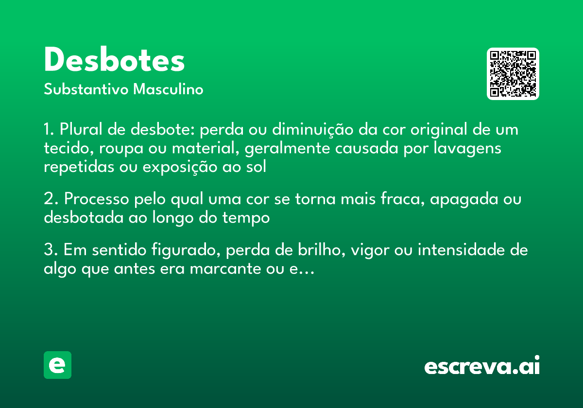 desbotes