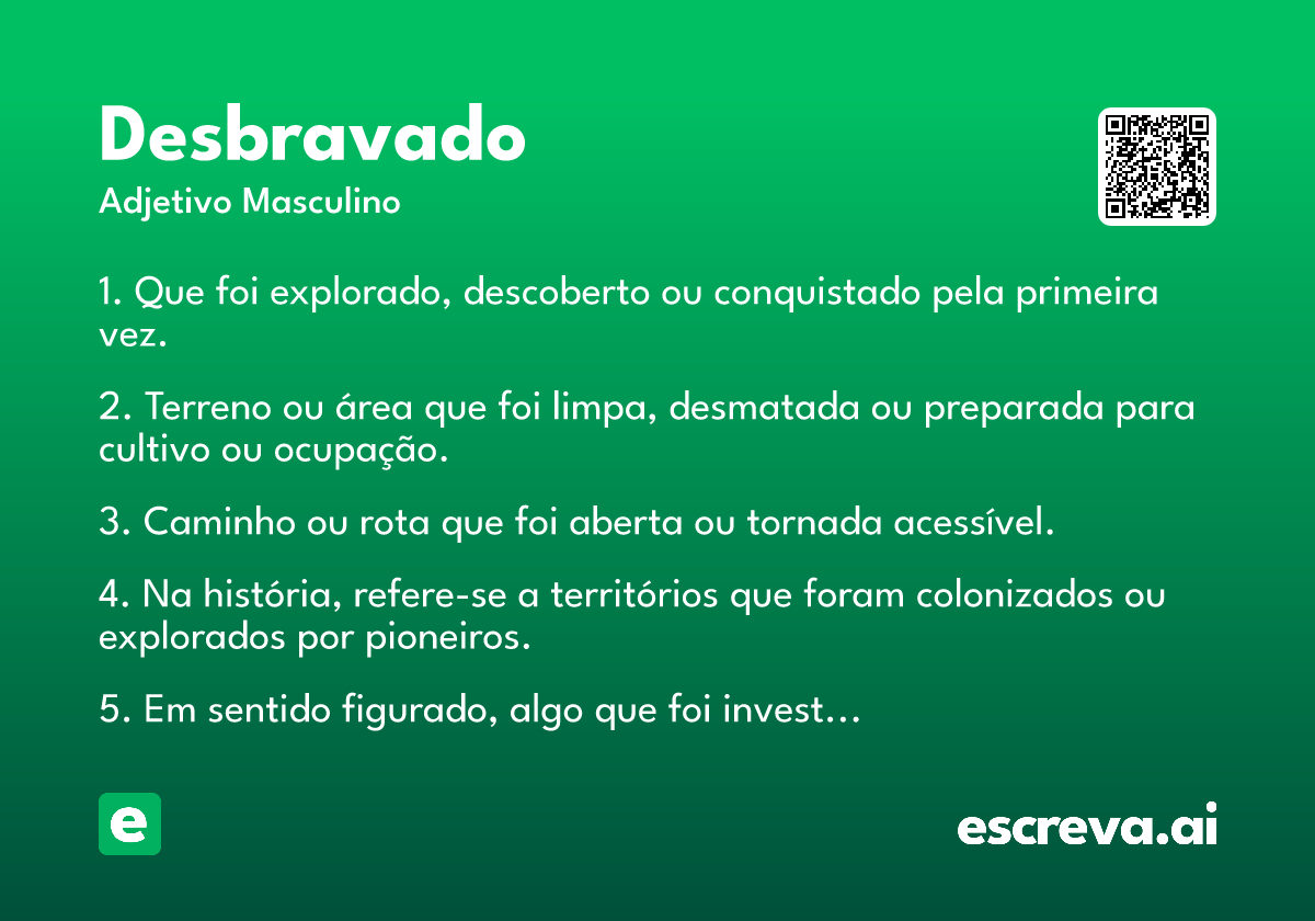 desbravado