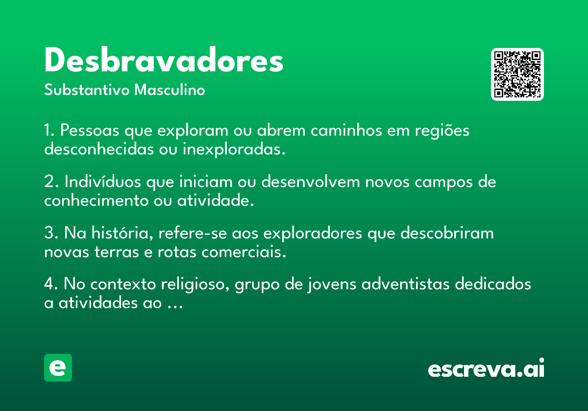 desbravadores