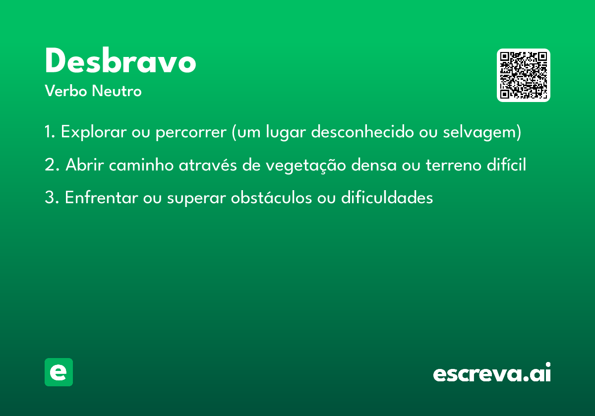 desbravo