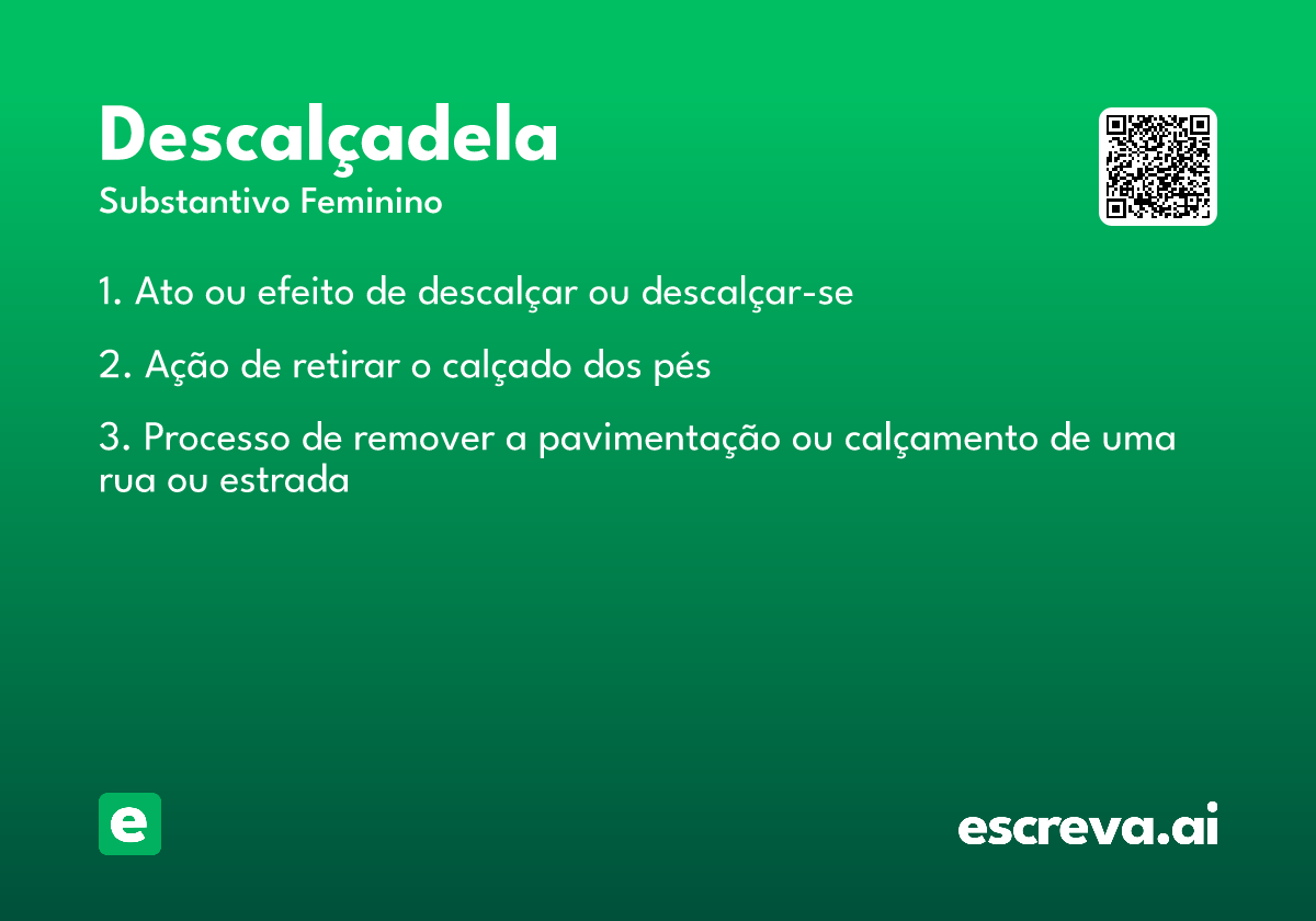 descalçadela