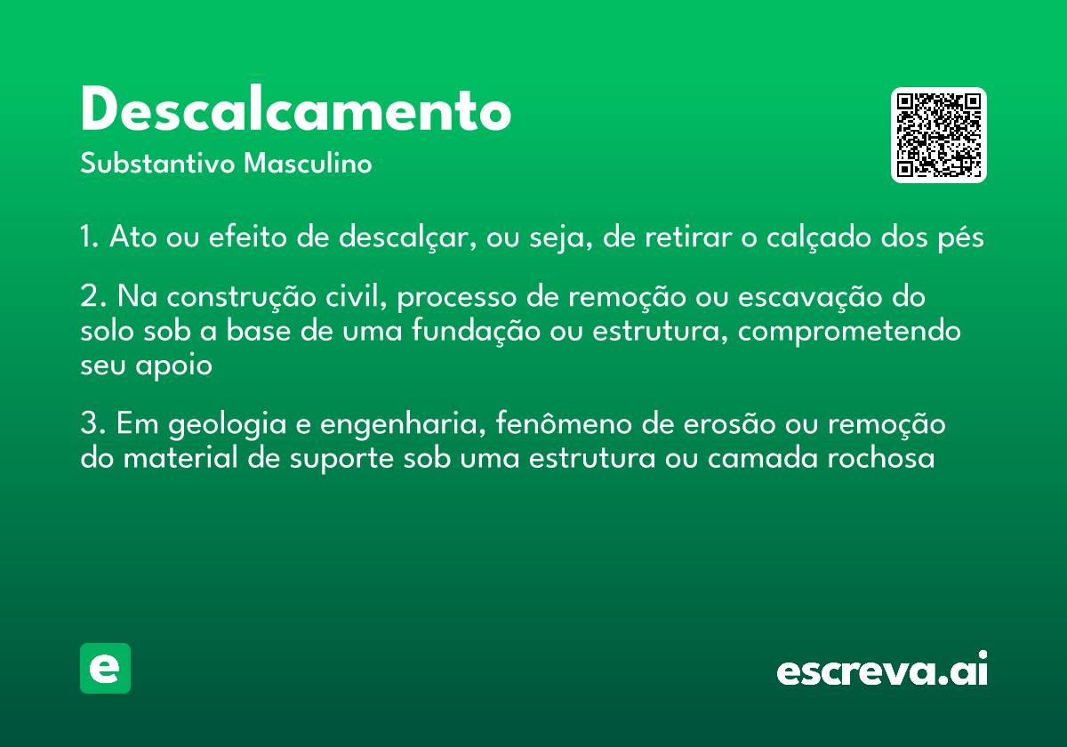 descalcamento
