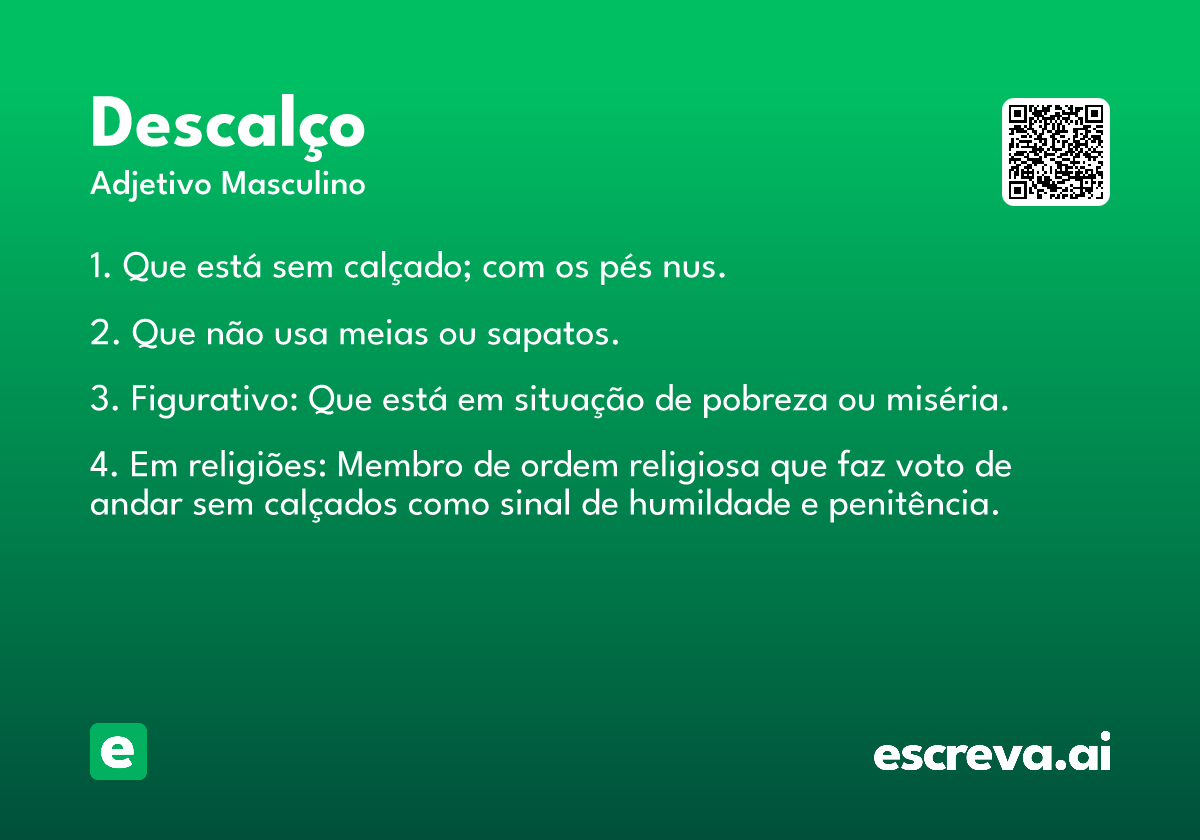 descalço