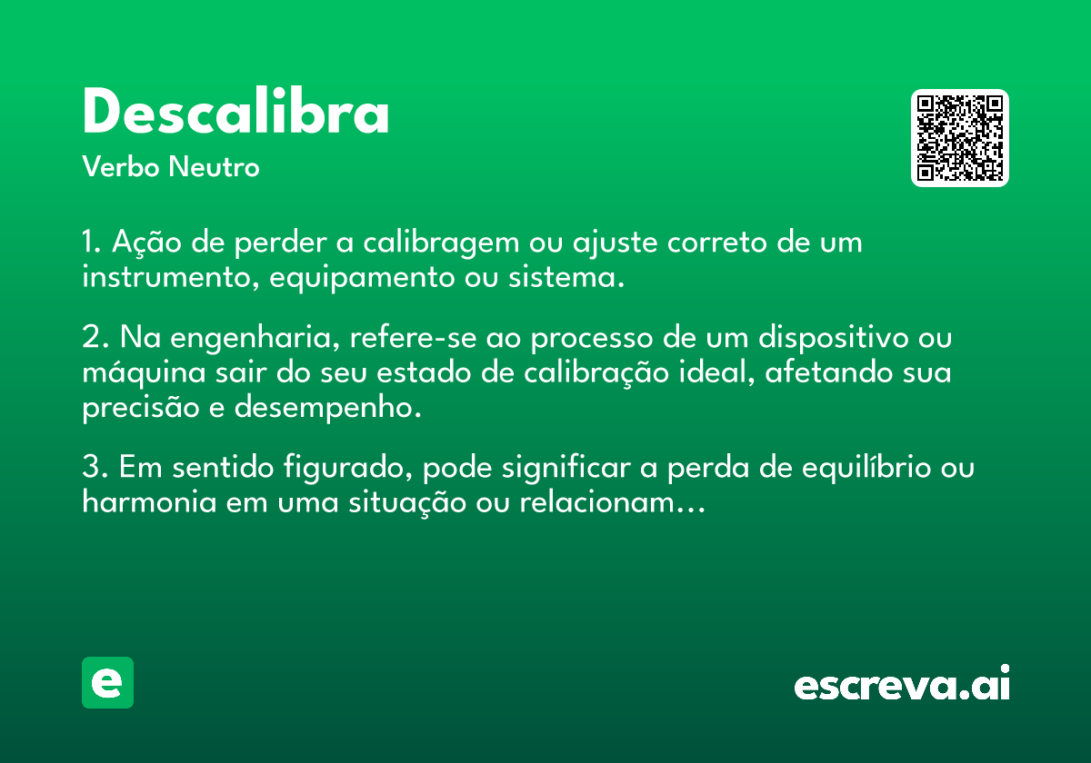 descalibra