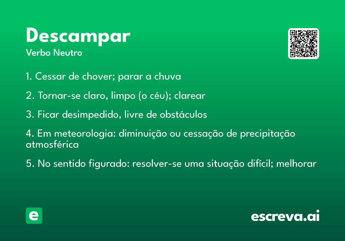 descampar
