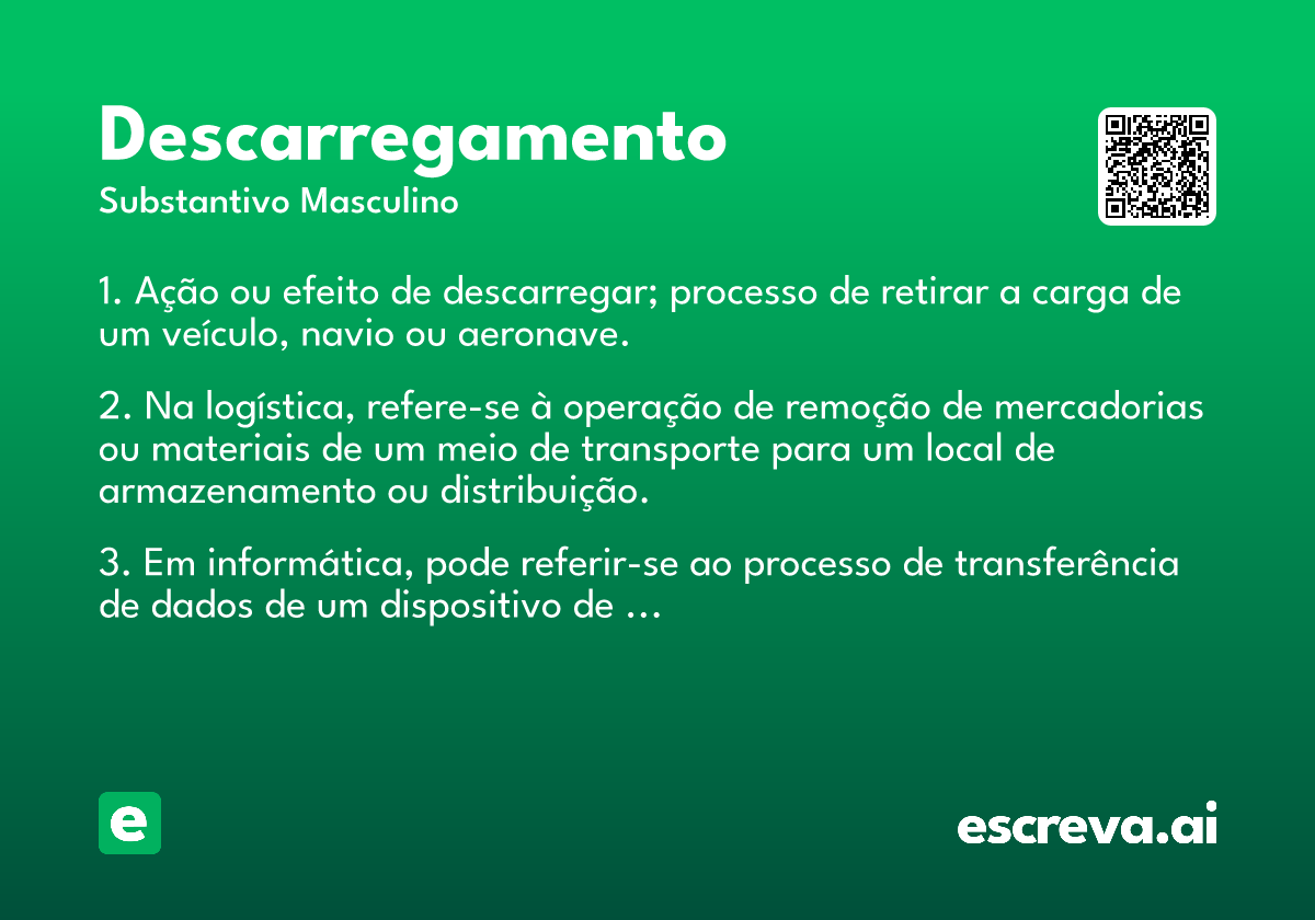 descarregamento