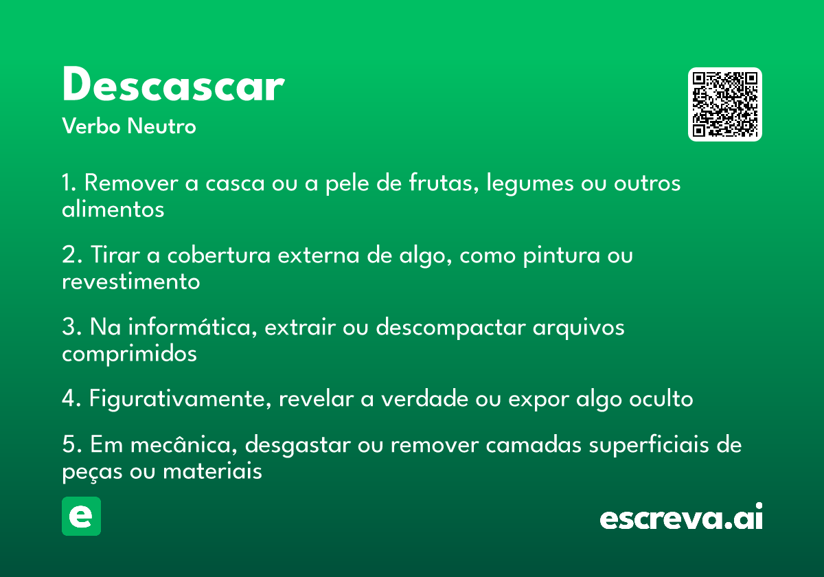 descascar