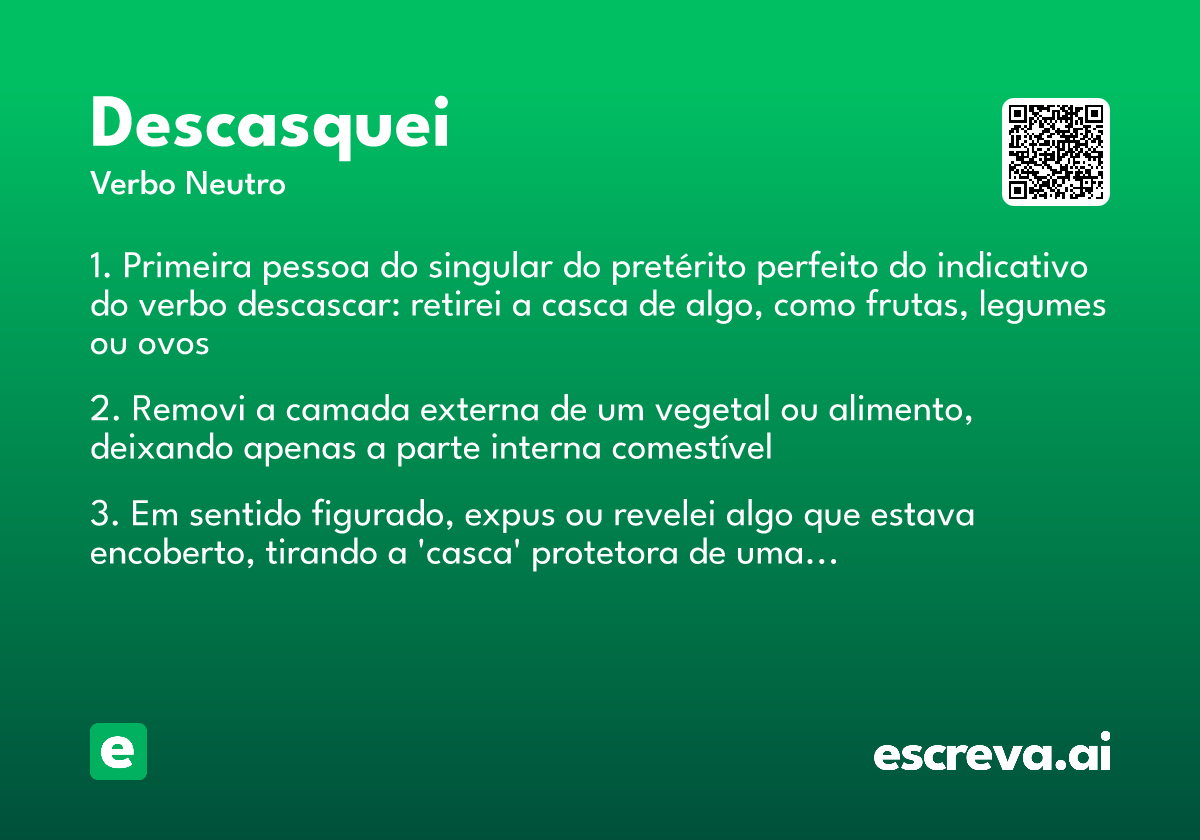 descasquei