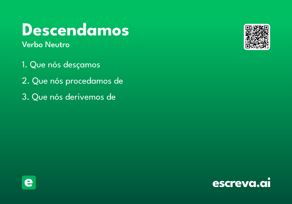 descendamos