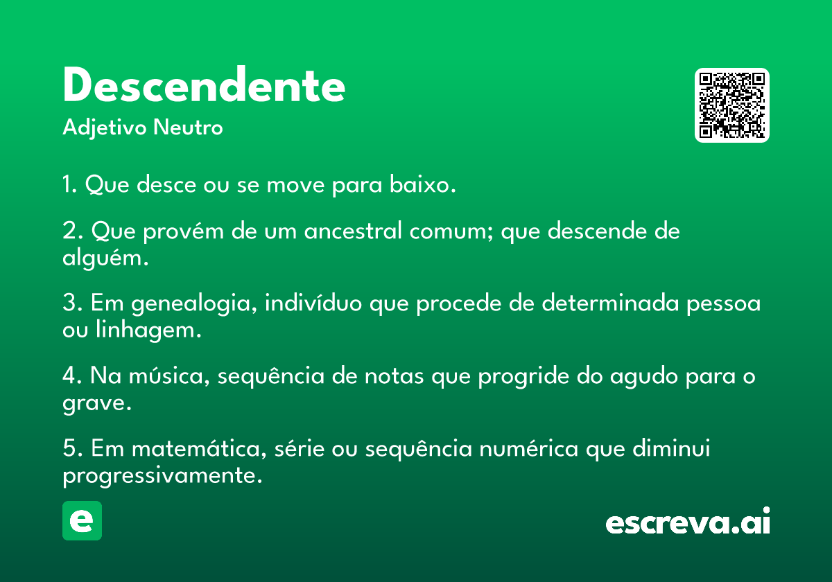 descendente