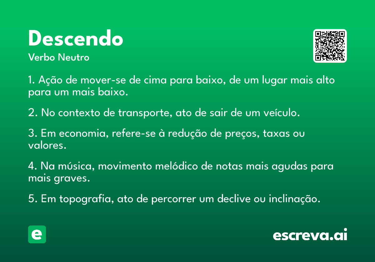 descendo
