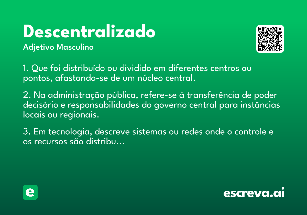 descentralizado