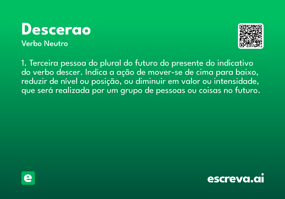 descerao