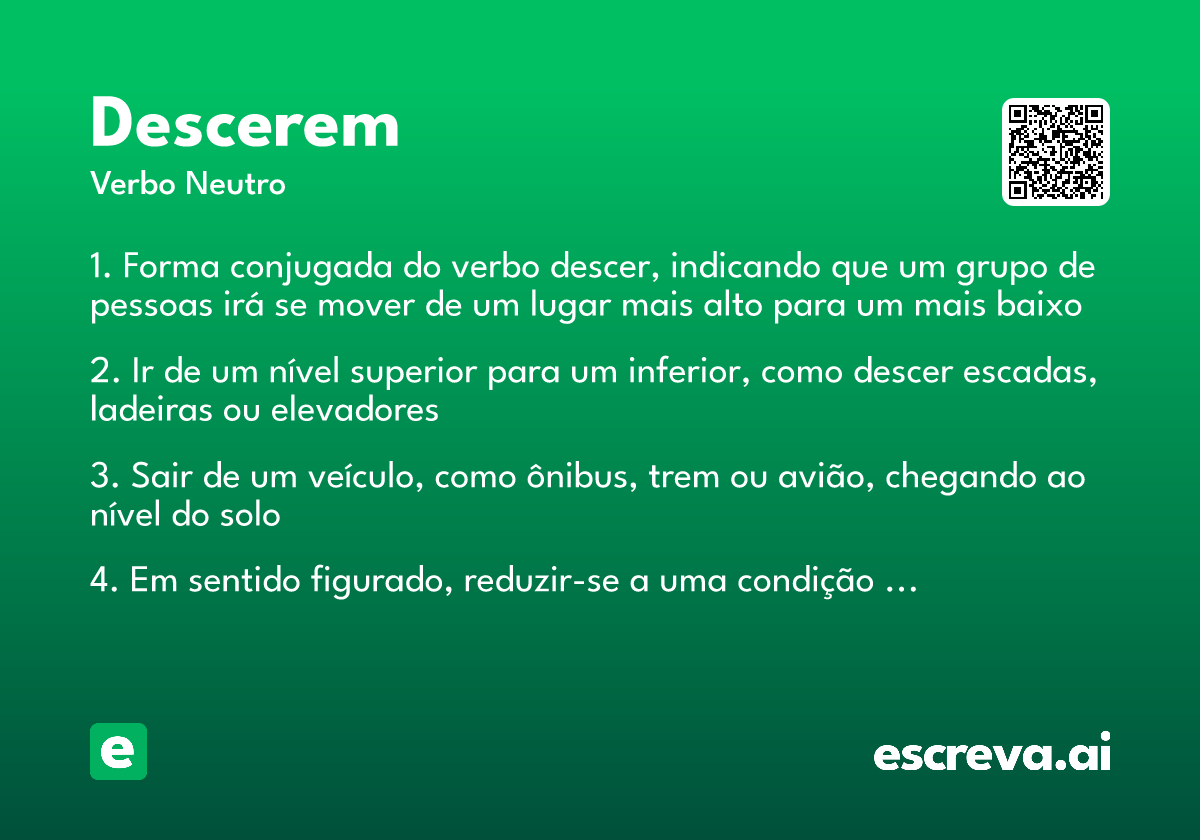 descerem