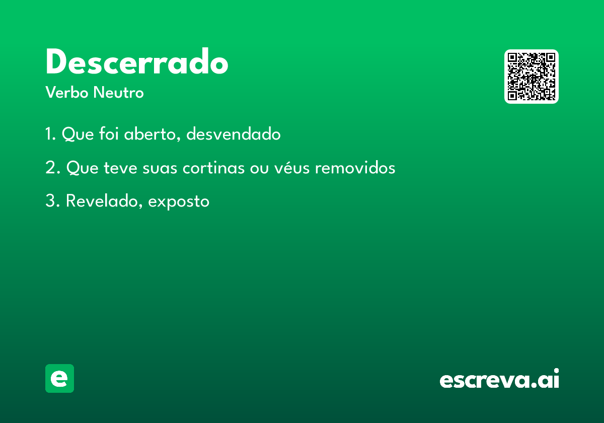 descerrado