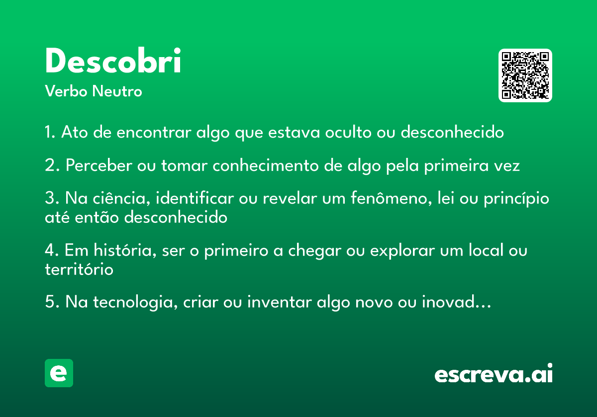 descobri