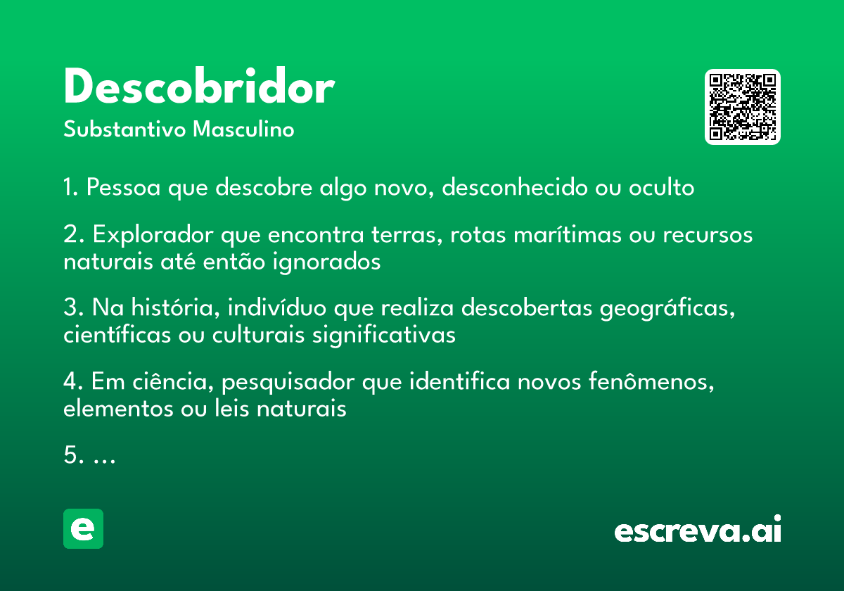 descobridor