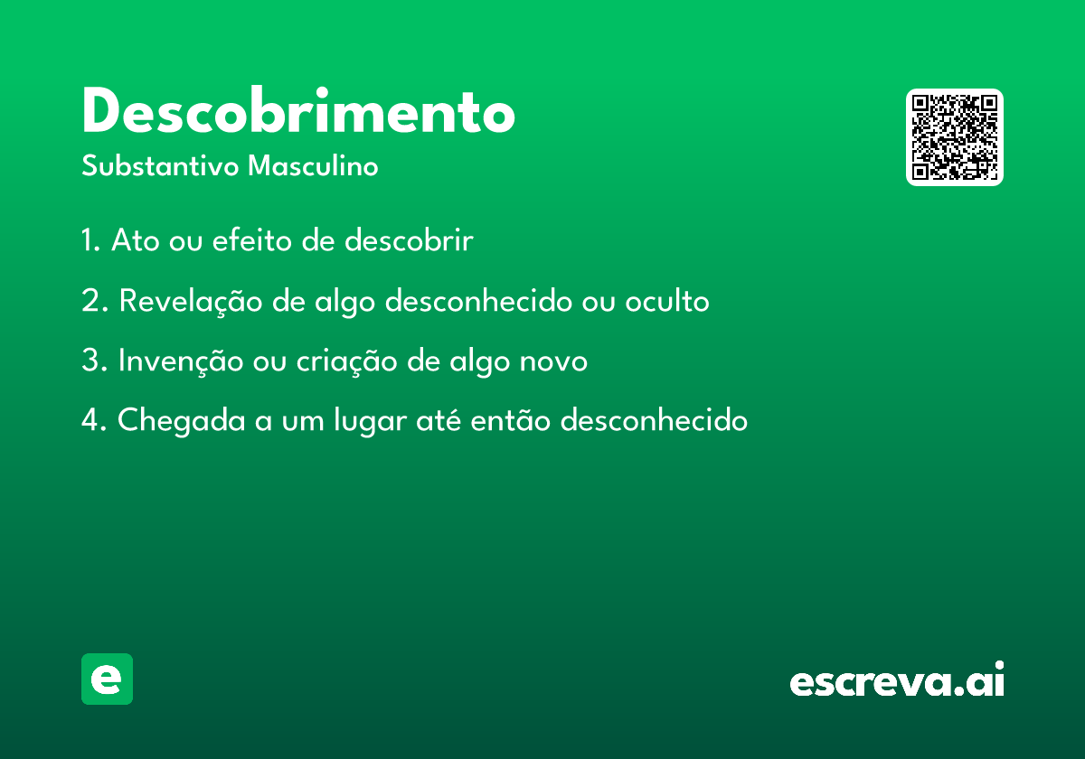 descobrimento