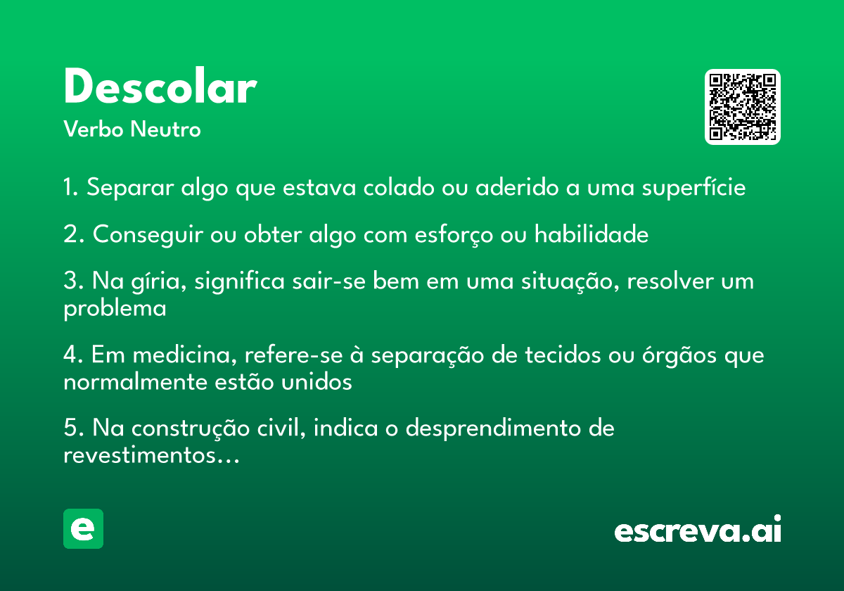 descolar